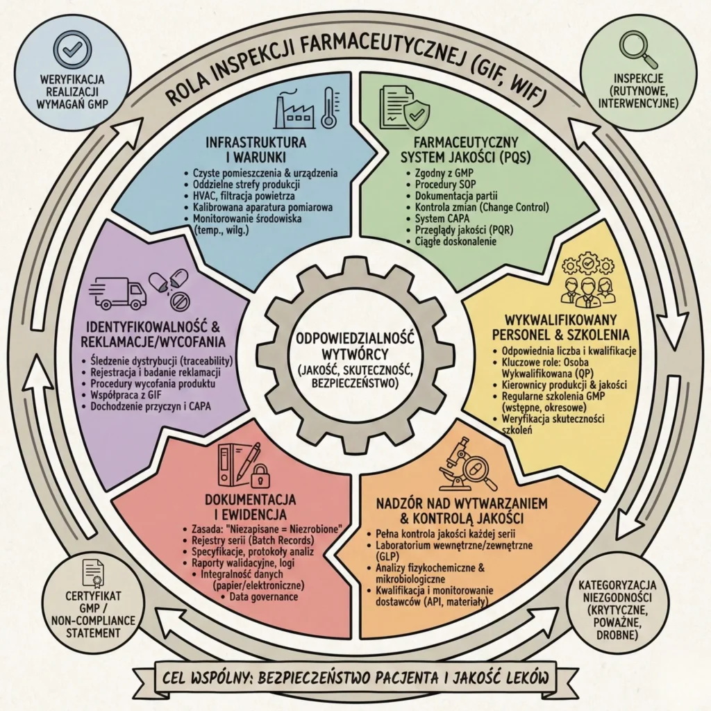 Dobra Praktyka Wytwarzania (GMP) w przemyśle farmaceutycznym – co to jest, podstawy, regulacje, substancje czynne i produkty lecznicze 3 czym jest GMP Dobra Praktyka Wytwarzania (GMP) w przemyśle farmaceutycznym – co to jest, podstawy, regulacje, substancje czynne i produkty lecznicze czym jest GMP Advisk